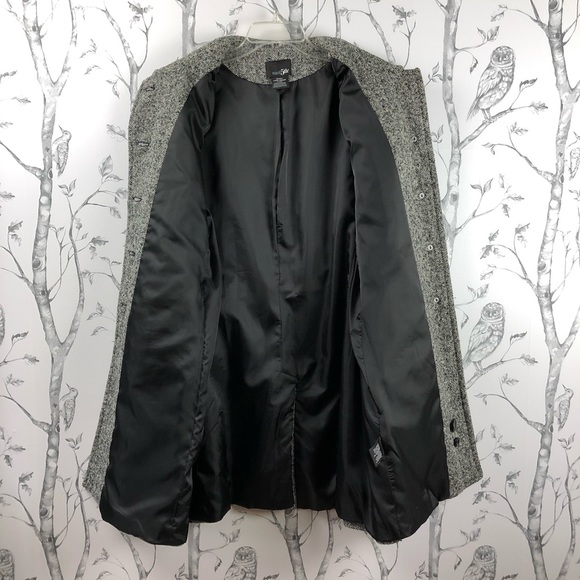 Retro East 5th wool blend tweed button up coat LP - Picture 7 of 12